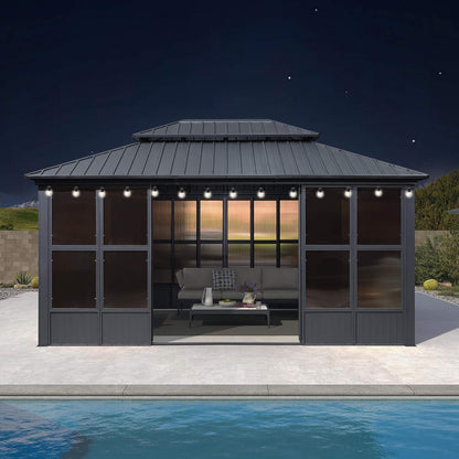 Vista Outdoor Hardtop Aluminum Solarium