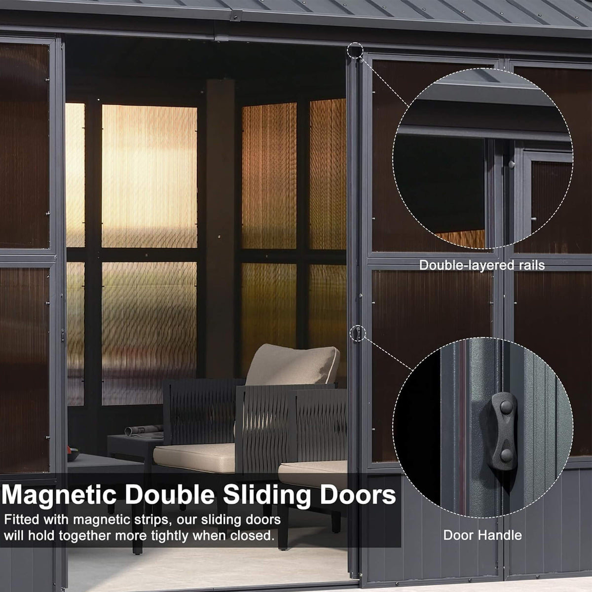 Vista Outdoor Hardtop Aluminum Solarium