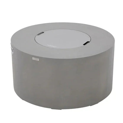 Elementi Pacaya 43" Round GFRC Outdoor Fire Table – OFG311 (45,000 BTU)
