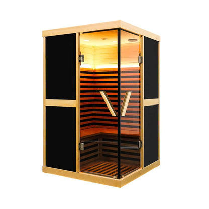 2‑Person V‑Shaped FAR Infrared Sauna Room