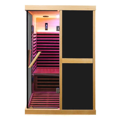 2‑Person V‑Shaped FAR Infrared Sauna Room