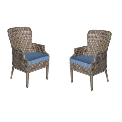 2 Tenaya Wicker Dining Chair - Set of 2