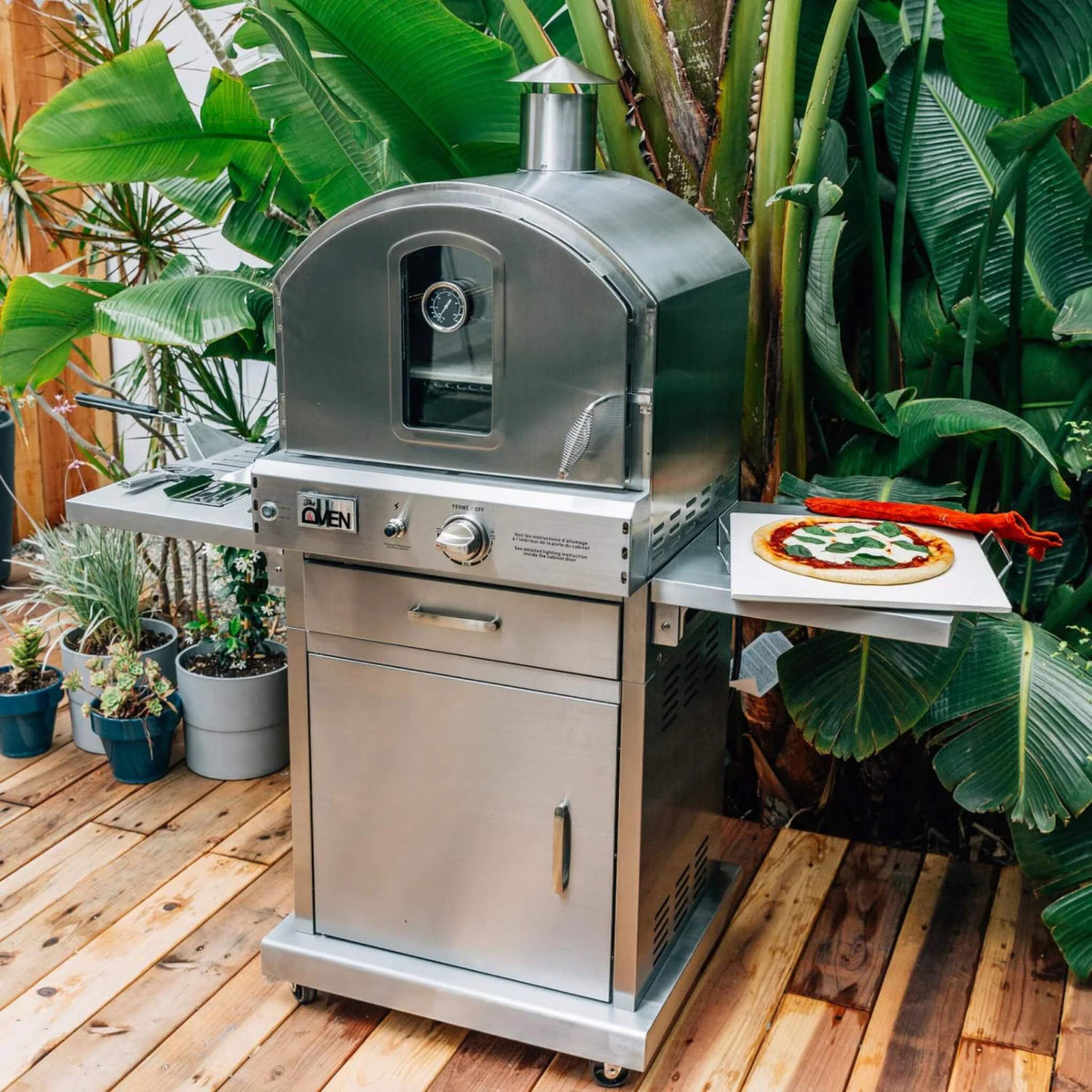 Summerset 60" Freestanding Outdoor Gas Pizza Oven