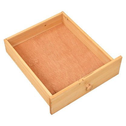 65.7" Wooden Garden Potting Bench with Hutch – 6 Drawers, 2 Storage Cabinets & Adjustable Shelves